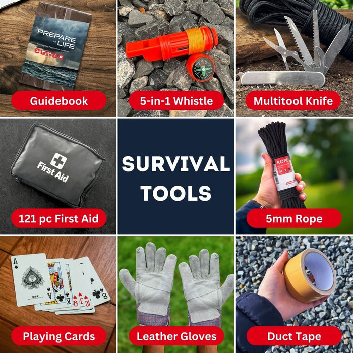 Family Prep Survival Kit - 4 Person