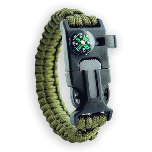 Paracord Survival Fire Bracelet