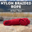 9mm x 50' Nylon Braided Rope