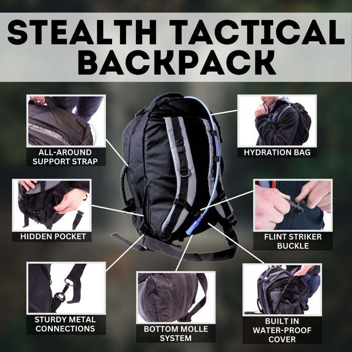 Stealth Tactical Bug-Out Bag - 2 Person