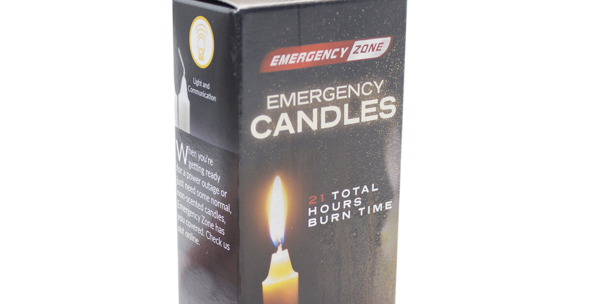 Emergency Candles - 6 Pack — Emergency Zone