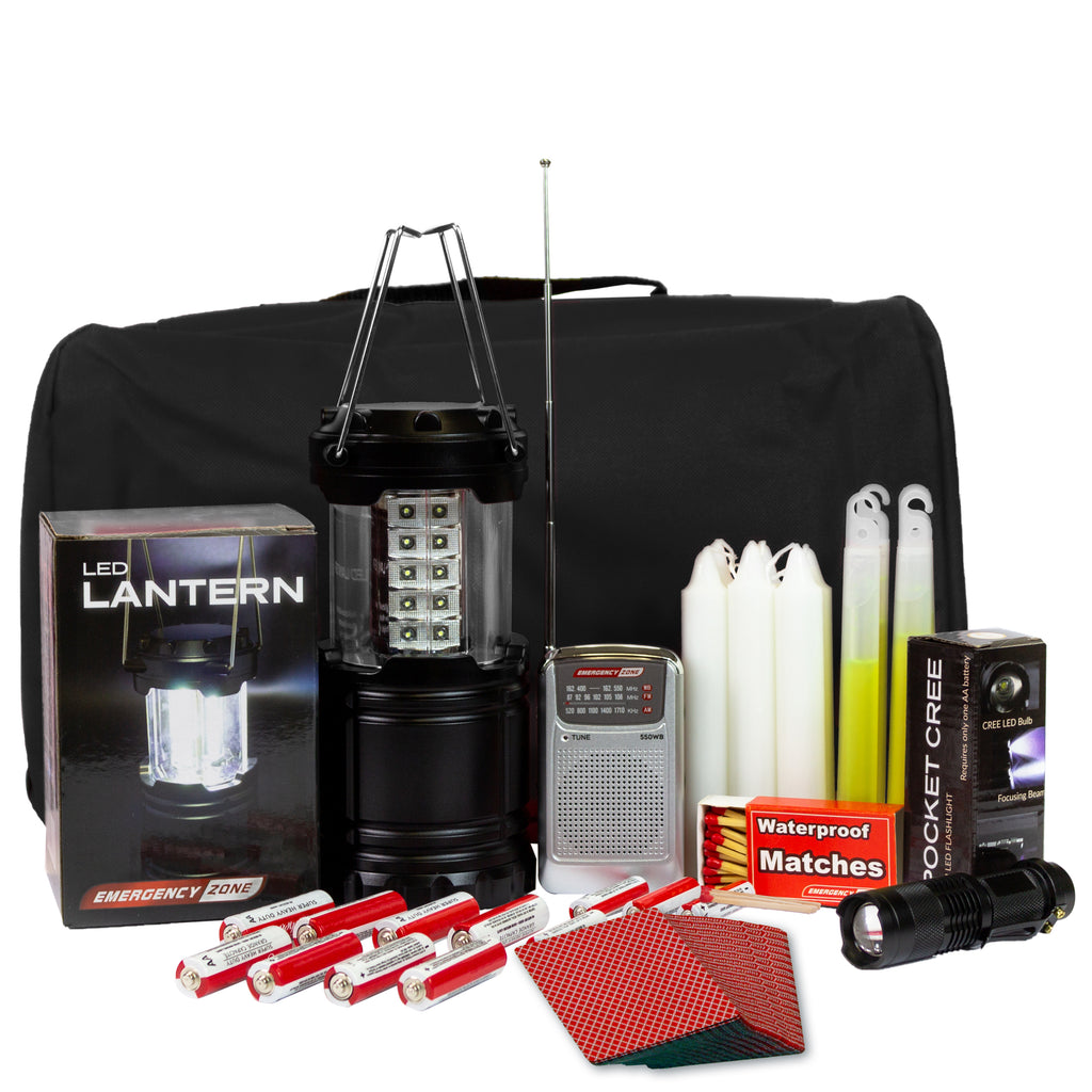  Emergency Zone - Power Outage Emergency Kit - Durable Nylon  Pouch - Basic : Tools & Home Improvement