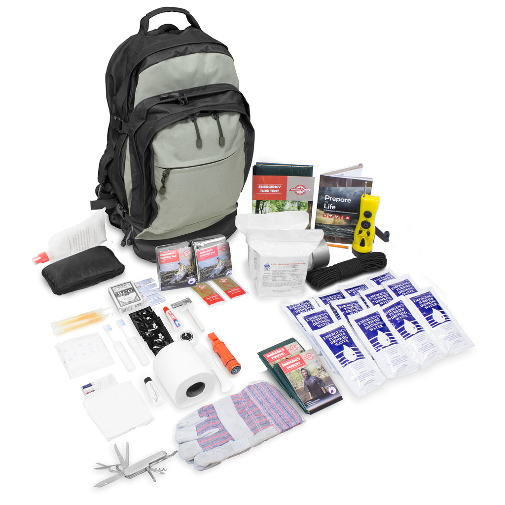 SecurEvac [Seen, Safe, Rescued] High-Visibility Mini-Backpack 3-DAY  Disaster Survival Kit (81830) - LifeSecure